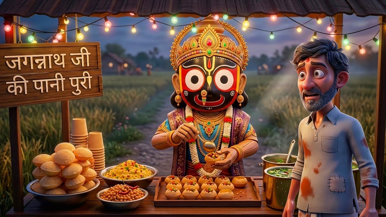 जब भगवान जगन्नाथ पानी पुरी बेचने आए | Jagannath Pani Puri Story | Emotional Jagannath Story