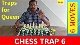 Queen Captured In 6 Moves Gambit Queen Trap Trap 6 Imw