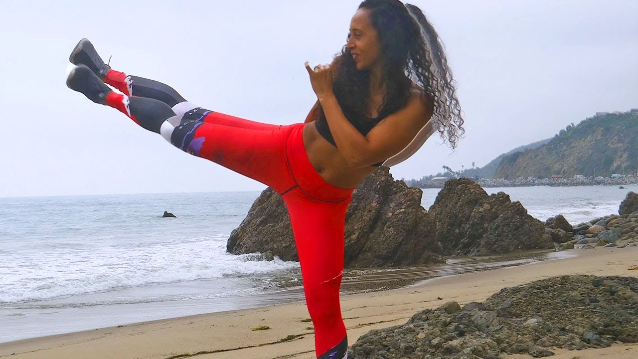 30 min Kickboxing Fat Burning Kick Boxing Burn 300 Calories YouTube