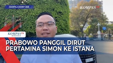 Prabowo Panggil Dirut Pertamina Simon ke Istana, Bahas Apa?