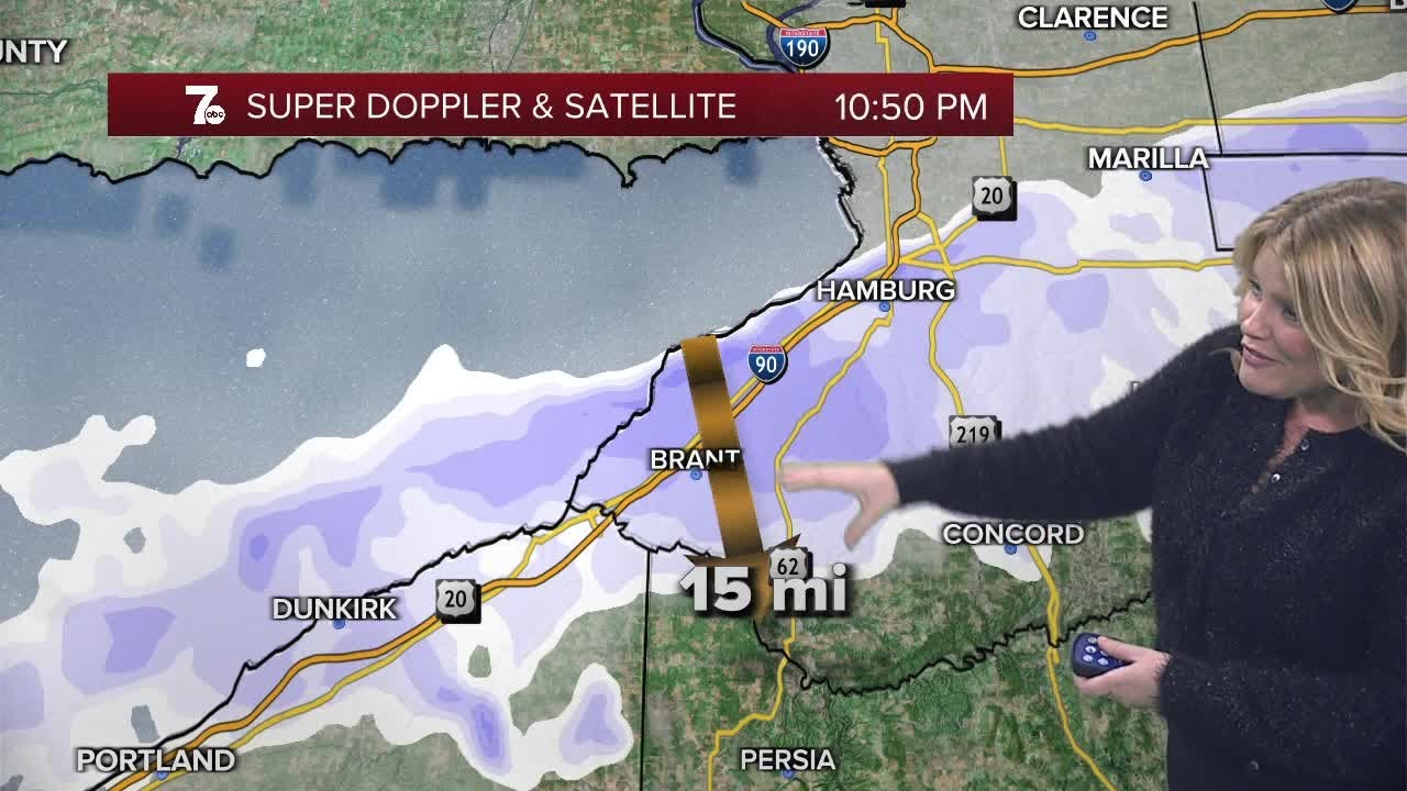 7 Weather Forecast 11p.m. Update, Monday, January 19