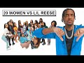 20 women vs 1 rapper lil reese