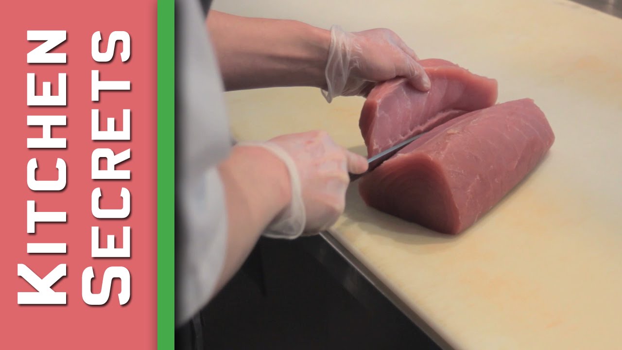 Kitchen Secrets: Tuna Breakdown at Blue C Sushi - YouTube