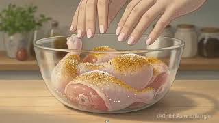 Ghibli Sunday routine morning to bed time cozy day home cleaning #ghibli #ghibli ASMR
