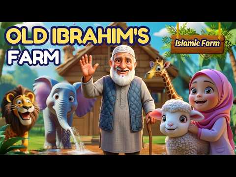 Old Ibrahim Had a Farm 🐘 | Islamic Old McDonald Song | MiniMuslims