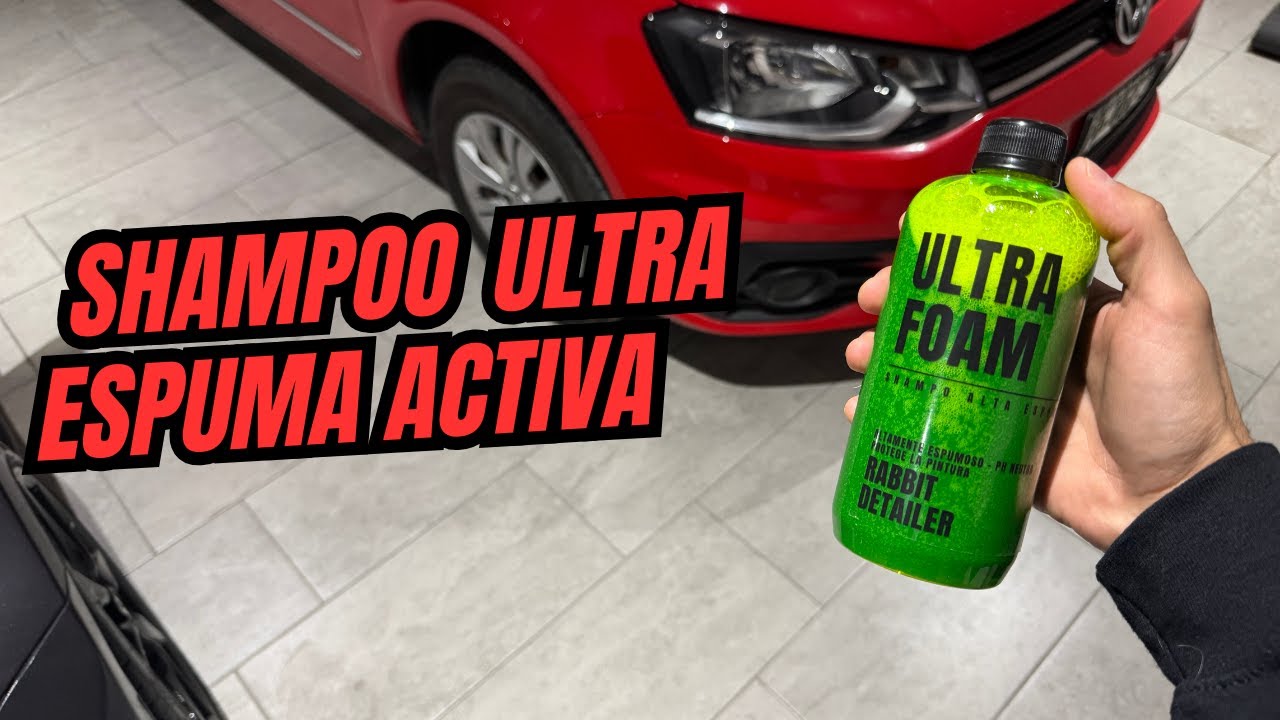 PROBANDO EL SHAMPOO ESPUMA ACTIVA DE MI KIT DE DETALLADO AUTOMOTRIZ