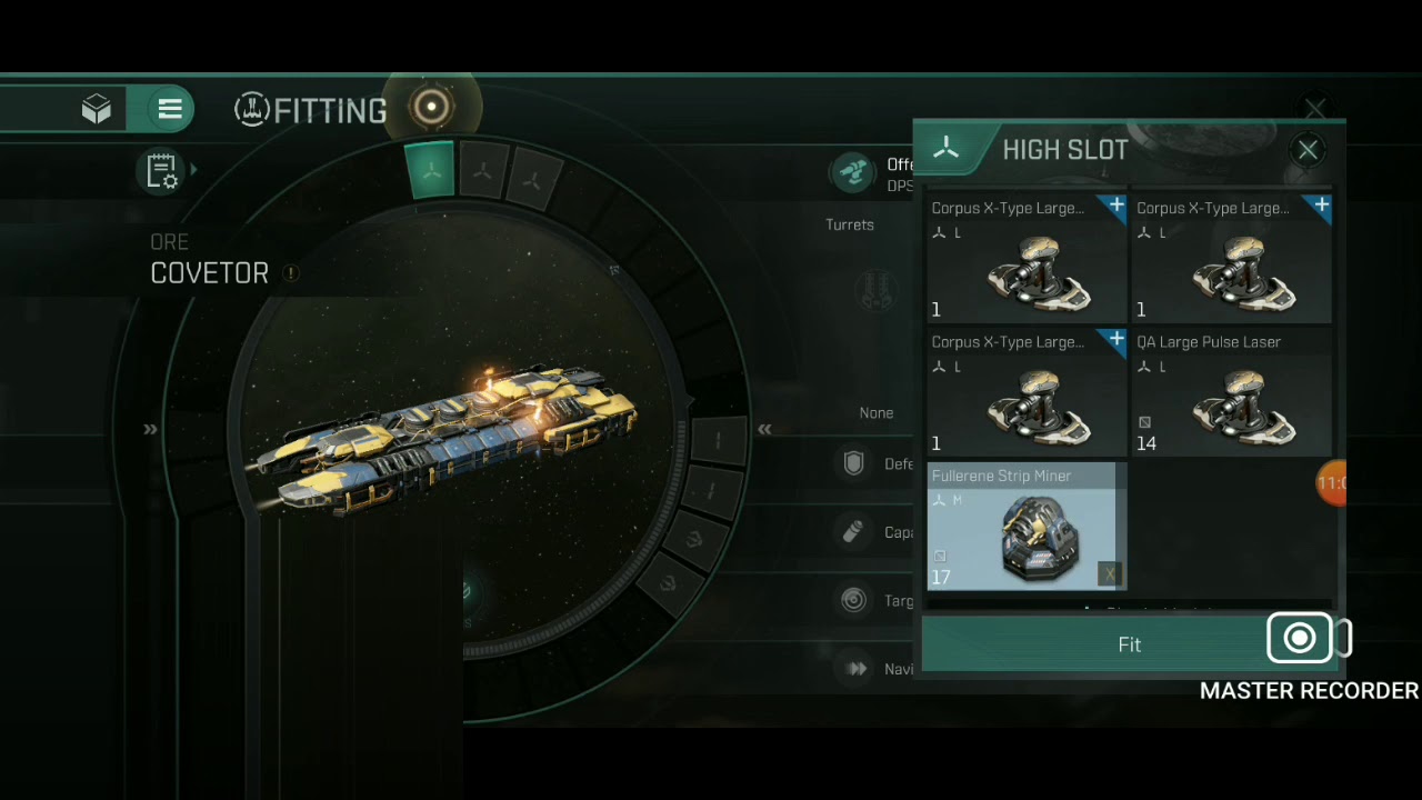 Eve Rig EVE ECHOES - MINING RIG TEST BASELINE - YouTube