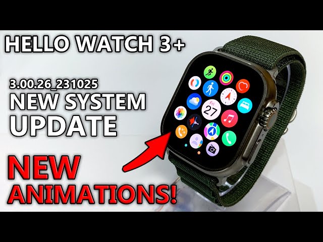 Hello Watch 3 Plus vs Original Apple Watch Ultra 2 - FULL COMPARISON!  (watchOS 10, 4GB Storage) 