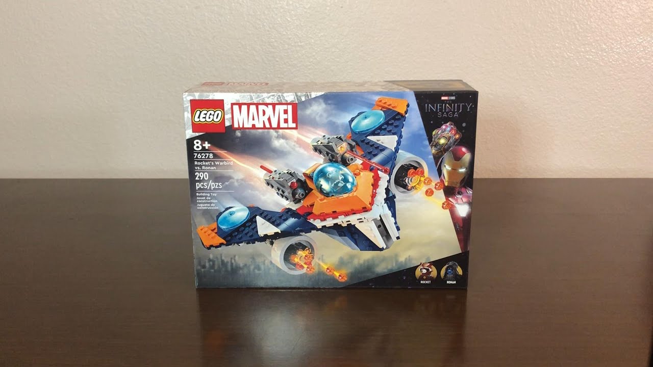 Lego Marvel 2024 Rocket's Warbird vs Ronan Review