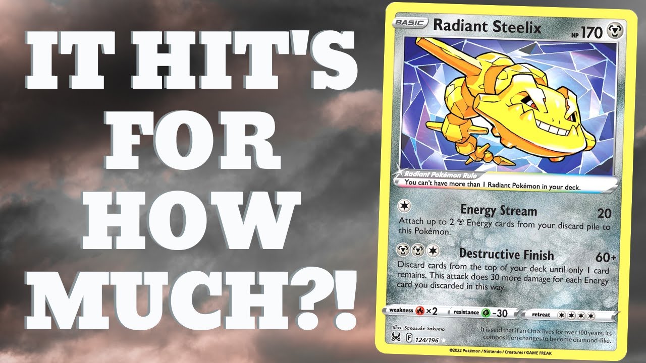 Radiant Steelix Destroy's Your Opponent! . . . and your deck??? (PTCGO Deck Profile)