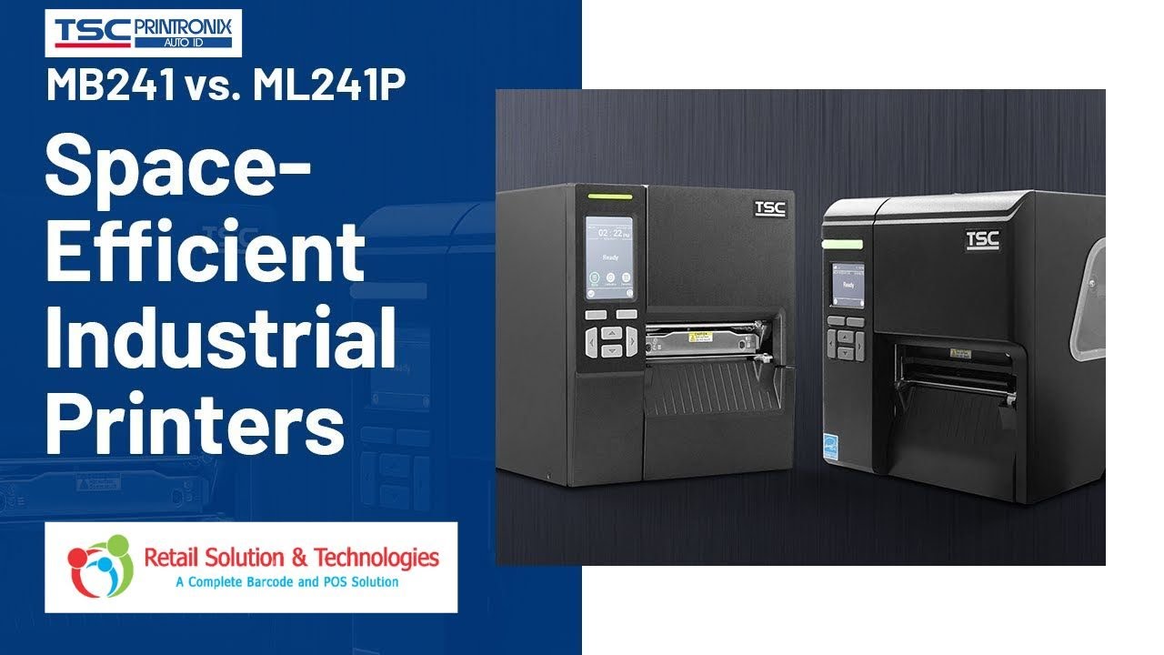 TSC MB241 vs. ML241P!! Space Efficient Industrial Printers