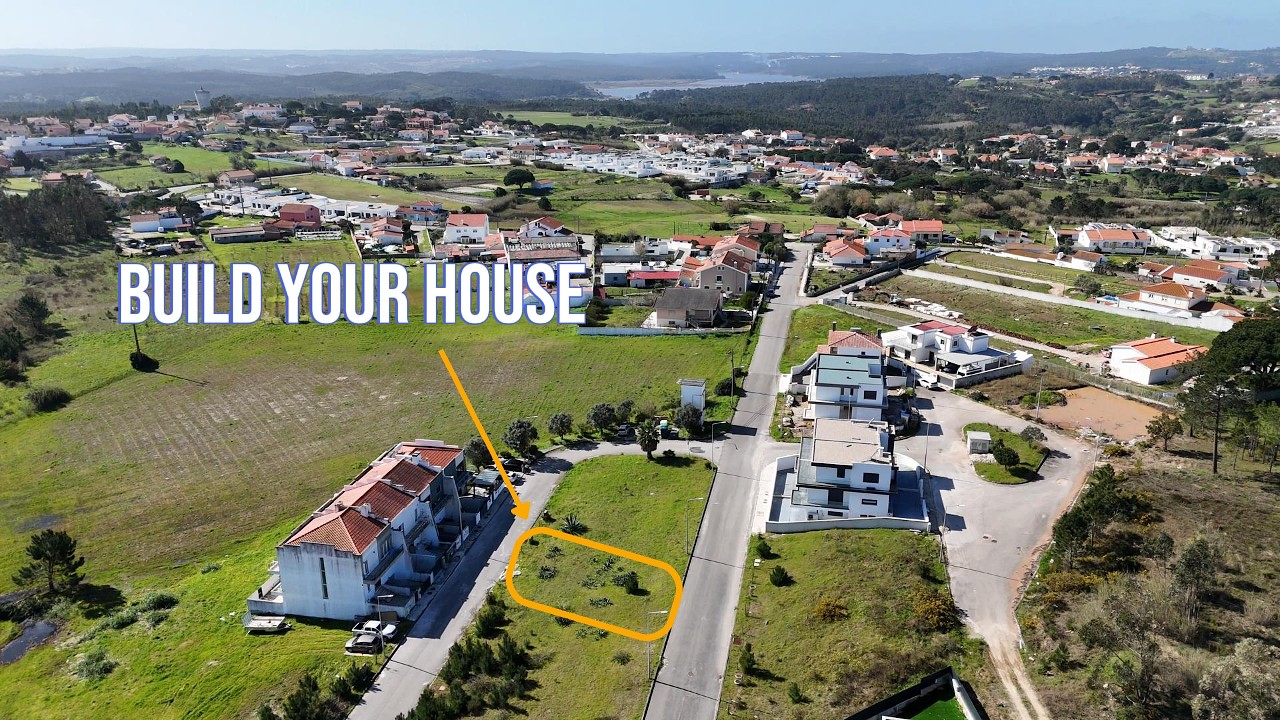 Lote com Projeto Aprovado para Moradia Contemporânea | Nadadouro, Caldas da Rainha
