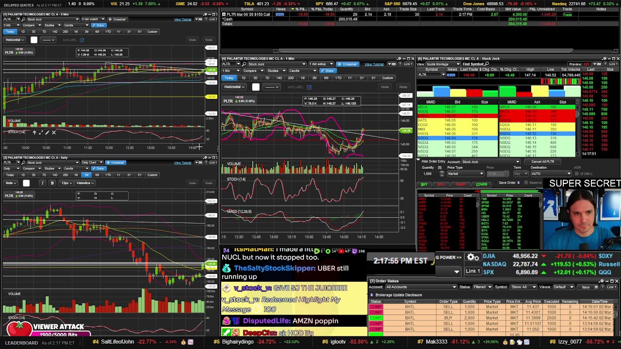 I beat Etrade at their own game | LIVE Day Trading the Stock Market