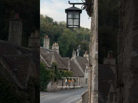 Autumn in the Cotswolds 🍂 | Slow Living in the English Countryside #viralshorts #slowliving
