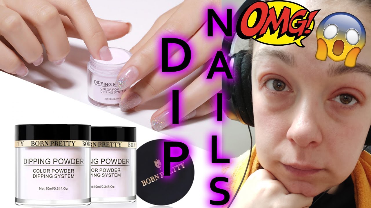 DIPPING SYSTÉM - DIP NAILS // postup // alergická reakce