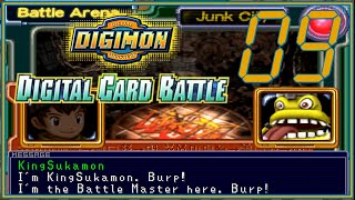 Digimon Digital Card Battle #09 - Junk City Arena [KingSukamon Battle Master] - (No Commentary)