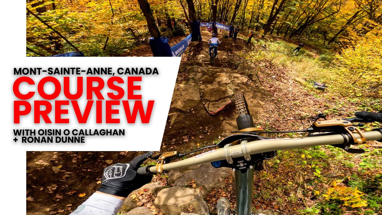 GoPro: Course Preview with Oisin O’Callaghan and Ronan Dunne - MSA - '24 UCI DH MTB World Cup