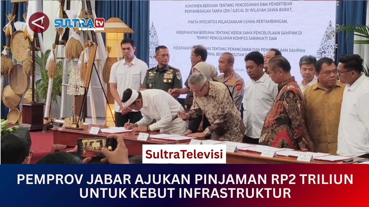 🟠LIVE MENYAPA NUSANTARA : PEMPROV JABAR AJUKAN PINJAMAN RP2 TRILIUN UNTUK KEBUT INFRASTRUKTUR.