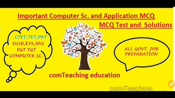 CBSE UGC NET Computer Science Online Test Series by comTeaching Online