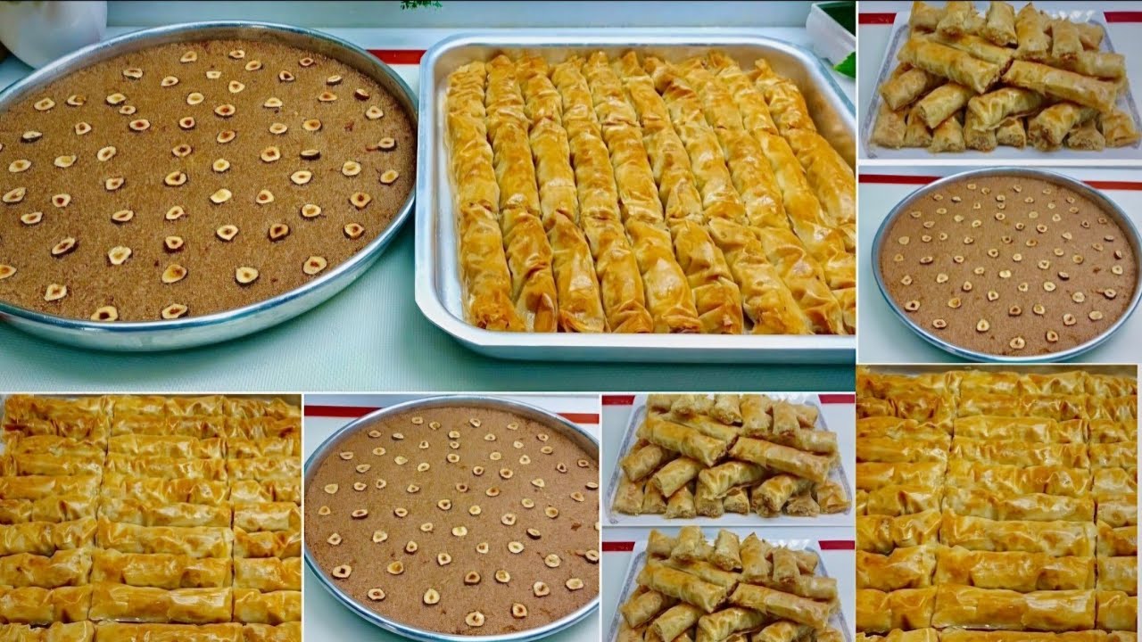 حلويات رمضان الرهيبة 🌛احلى والذ الحلويات الشرقية 🌛وصفات متنوعة ومختلفة هتفيدك  جدا في رمضان 🥰🌛