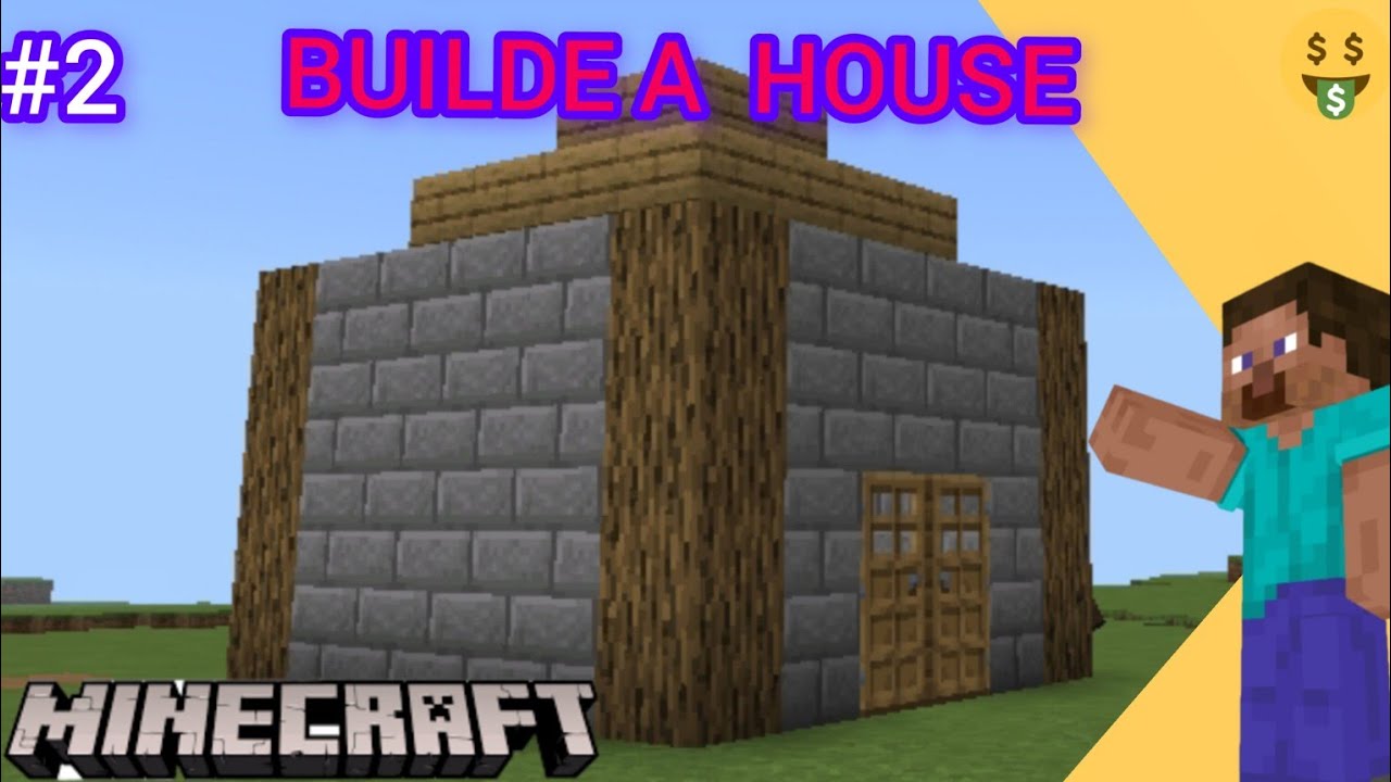 minecraft gameplay episode 2 building my first house 🏡 - YouTube
