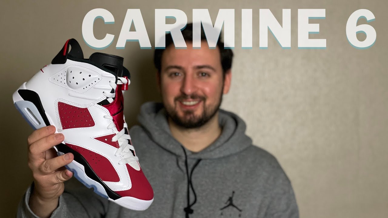 Air Jordan 6 Carmine - ¡Review en Español! - YouTube