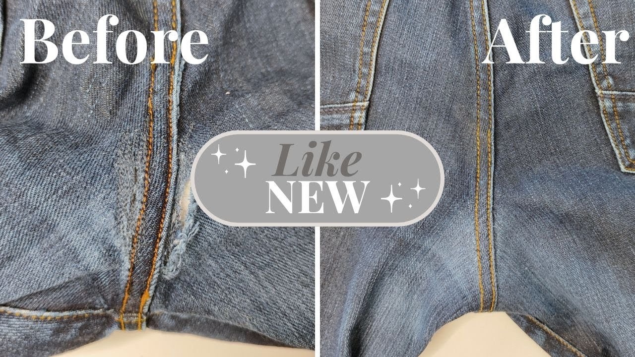 Invisible Jeans repair