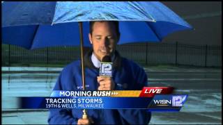 A damp Tuesday bus stop forecast