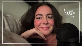 hello 🤍 (ASMR whispered ramble)