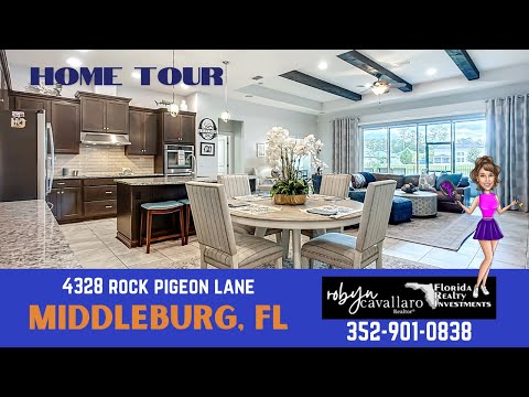 4328 Rock Pigeon Lane, Middleburg, FL home video tour