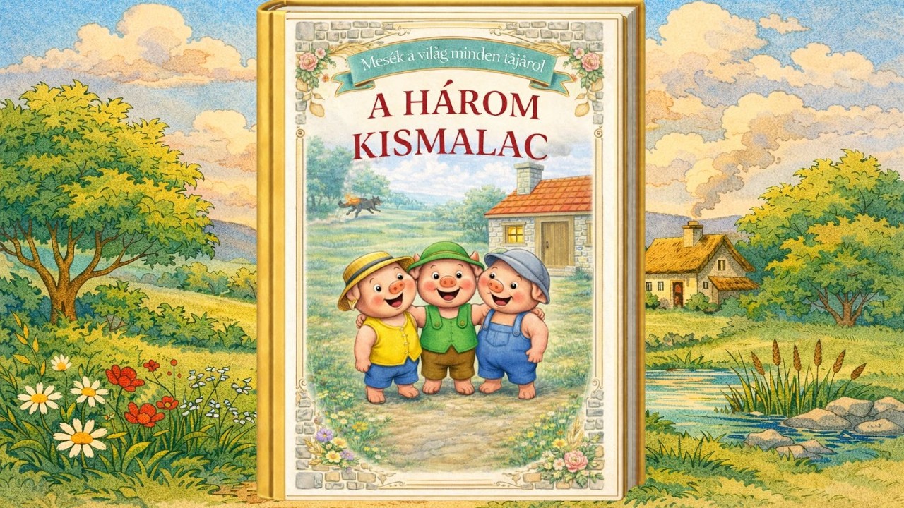 A három kismalac | Esti mese | Mesék a világ minden tájáról