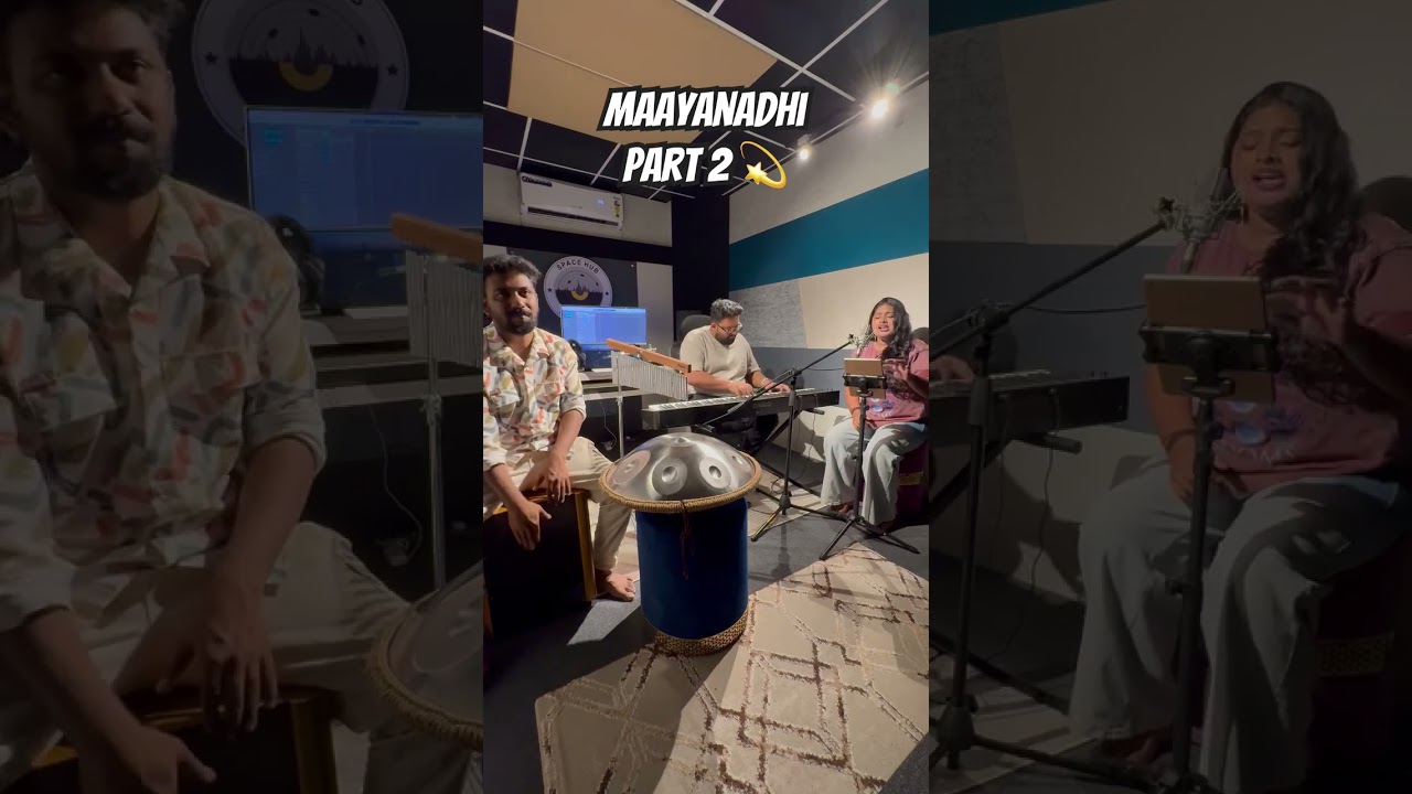 Continuing Maayanadhi 🎶 Part 2 | Santhosh Narayan #LiveCover #Maayanadhi #MusicMood