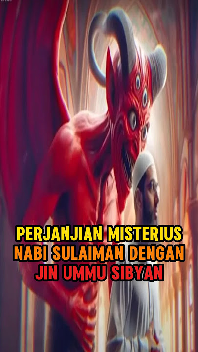 7 Perjanjian Misterius Nabi Sulaiman dengan Jin Ummu Sibyan yg mengguncang Dunia #shorts #KisahNabi