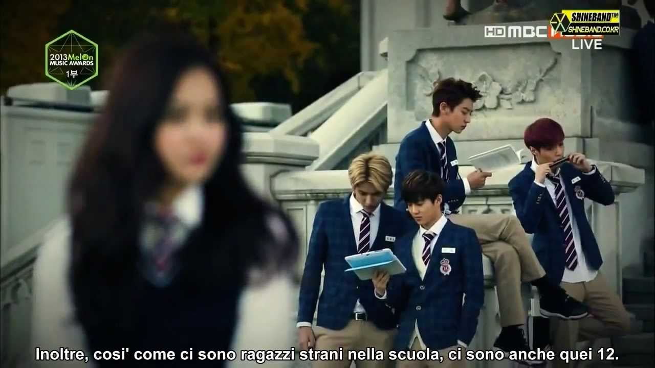 [SUB ITA] Melon Music Award 2013 with EXO ~ Drama VCR - Wolf - Growl