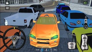 Car Parking 3D Autopark Mode GTR Nissan Skyline Car Drive Game ✅ Challenge Sports Car Parking LVL 57 screenshot 4