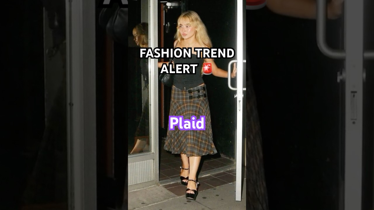 How to Style Plaid This Fall 🍂 | Must-Try Fashion Trend