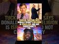 Tucker Carlson says president Donald Trump religion is Israelism and not Christianity.#news #shorts