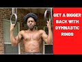 Back Workout w/ Gymnastic Rings| Newtion Professional Gym Rings with 15ft Adjustable Buckle Straps