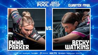 THE QUARTER FINALS BEGIN | Becky Watkins v Emma Parker | Women's Pro Cup 2026 | Quarter Final