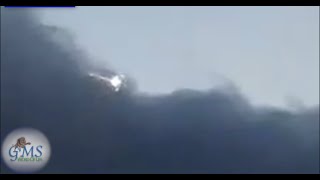 Woman Captures A Bright Chariot Coming Out Of The Clouds Morphing Before Her Eyes