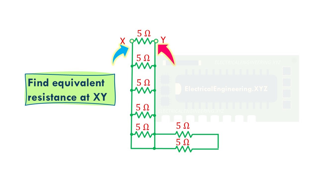 Parallel Letter L Series Parallel Circuit 21 - L Shaped Letter Equivalent Resistance ...