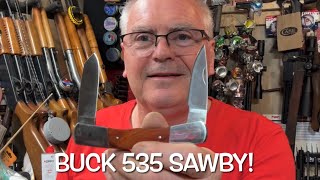 Super rare Buck model 535 Sawby Lock 1 of 100? Salesman sample?