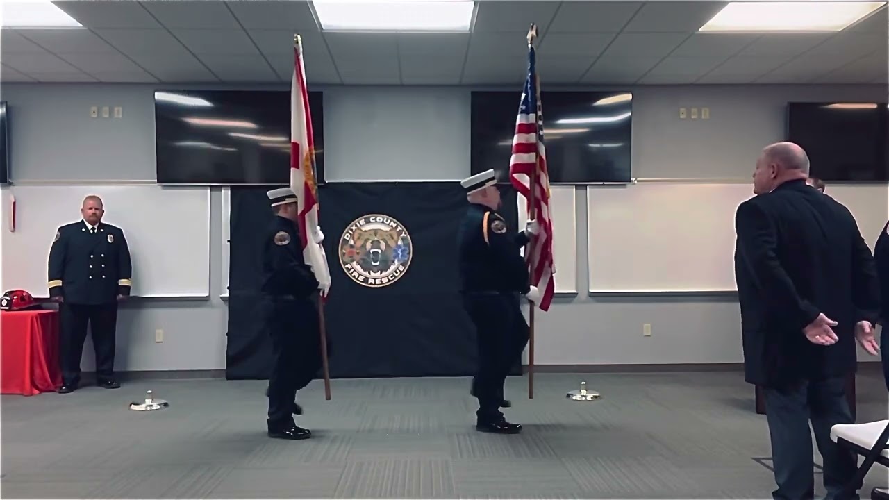 Dixie County Fire Rescue Promotion Ceremony