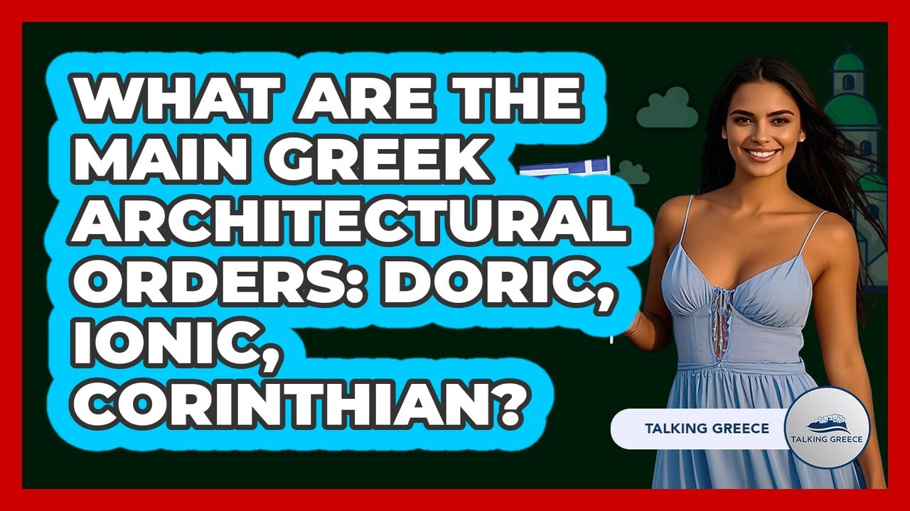 What Are The Main Greek Architectural Orders: Doric, Ionic, Corinthian? - Talking Greece