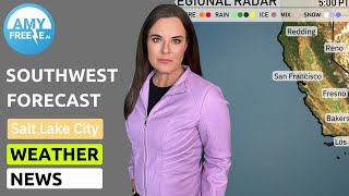 🌤️ Southwest Sizzle: Salt Lake City’s Sweltering Weather Update! | Amy Freeze