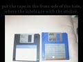 How to Format a floppy 2HD disk to 2DD