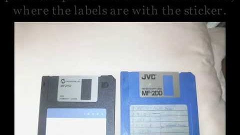 How to Format a floppy 2HD disk to 2DD