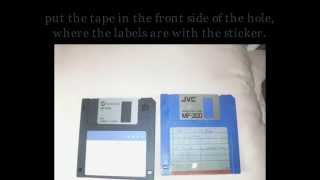 How to Format a floppy 2HD disk to 2DD