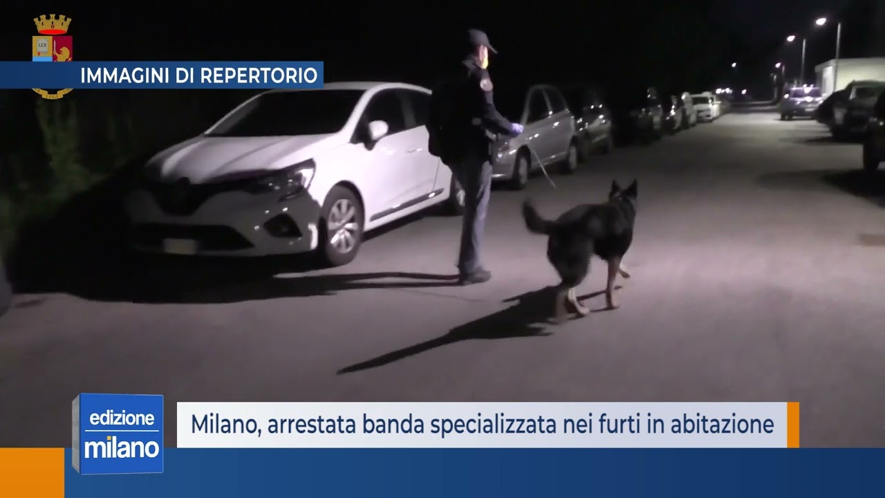 Milano, arrestata banda specializzata nei furti in abitazione