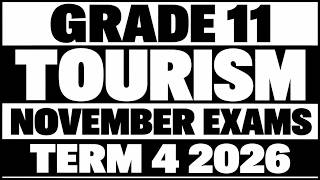 2026 Grade 11 Tourism November 2026 Exam MEMO  Term 4 Final Examination tourism November THUNDEREDUC